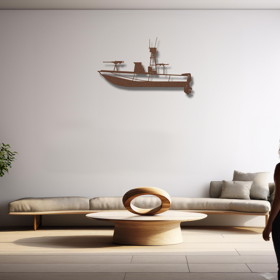 PBL - Patrol Boat Light: Die Cut Wall Art