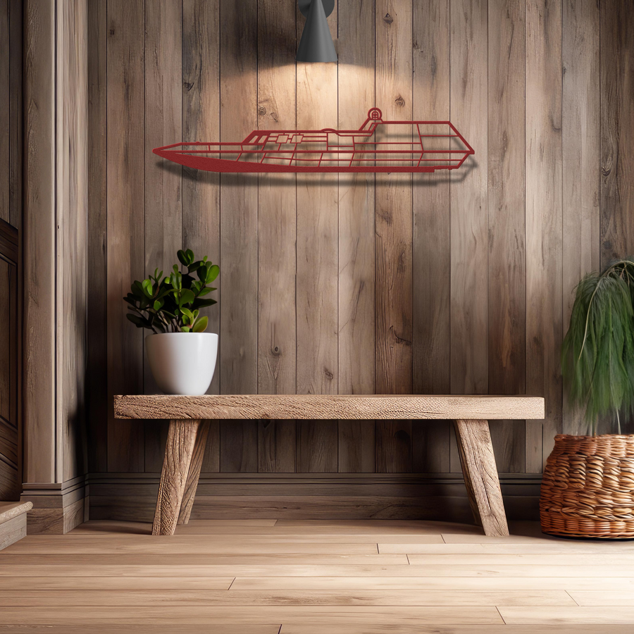 CCH - Combatant Craft Heavy: Die Cut Wall Art