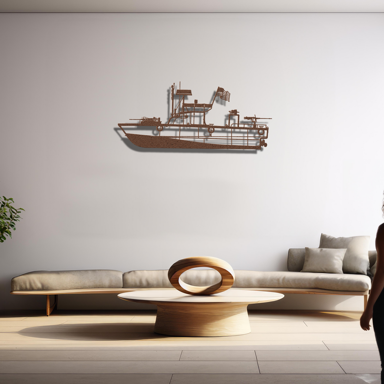 Patrol Boat River (PBR): Die Cut Wall Art