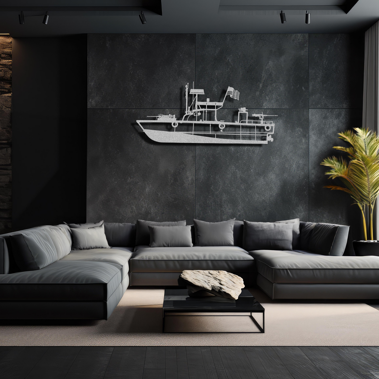 Patrol Boat River (PBR): Die Cut Wall Art