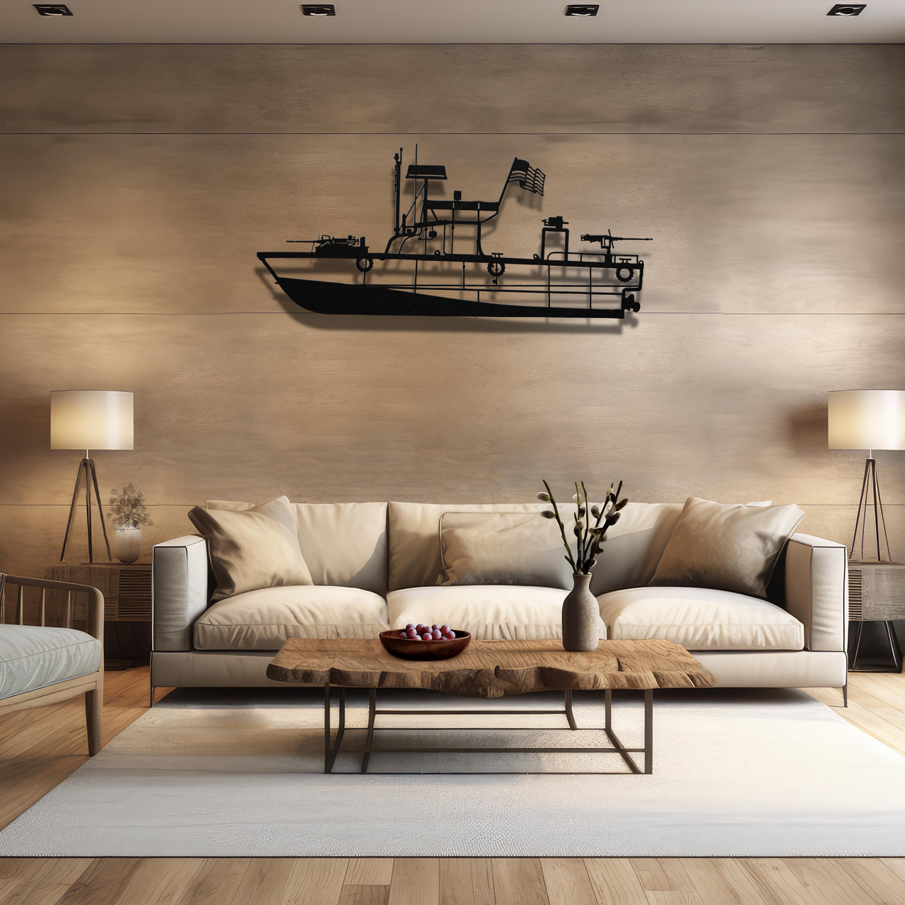 Patrol Boat River (PBR): Die Cut Wall Art