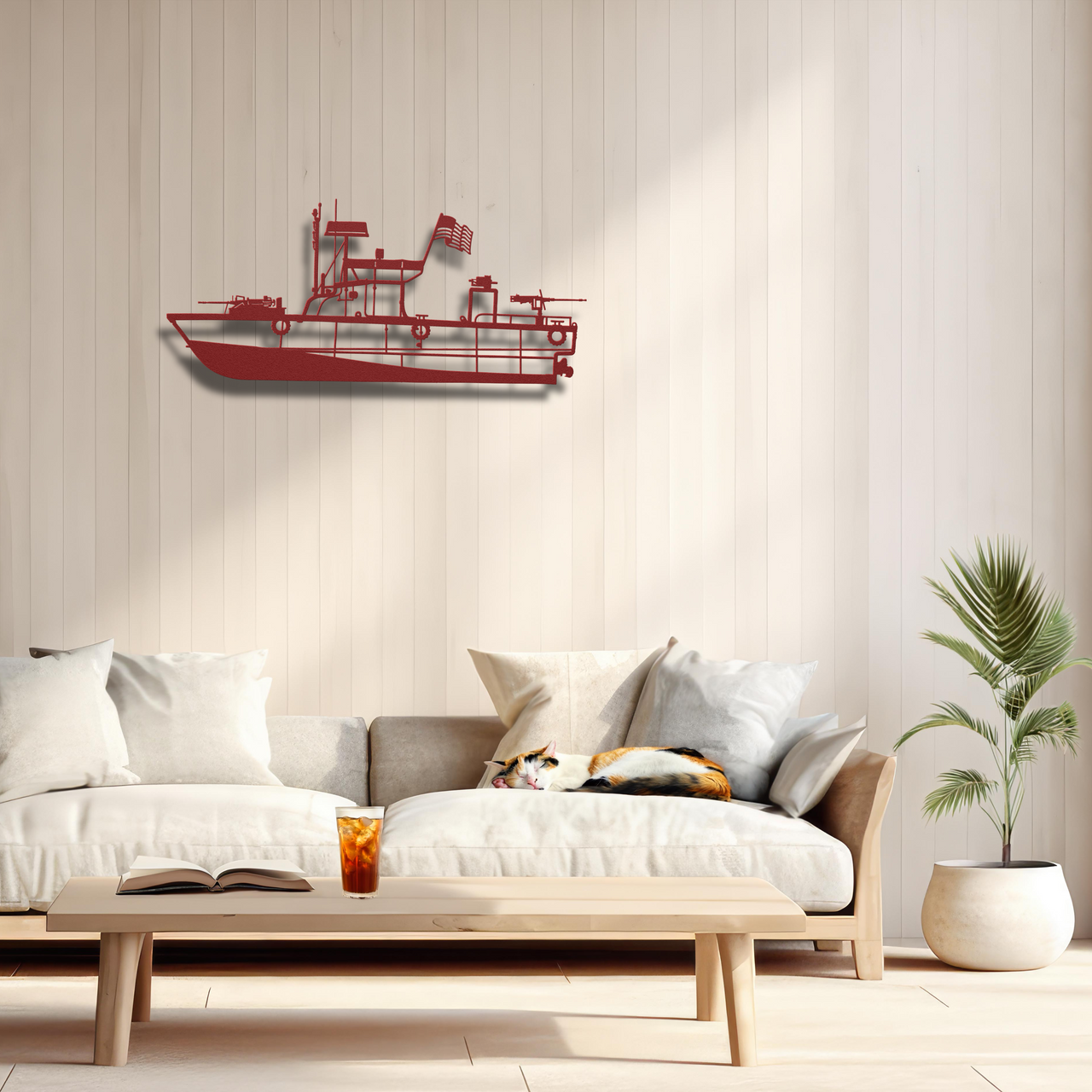 Patrol Boat River (PBR): Die Cut Wall Art