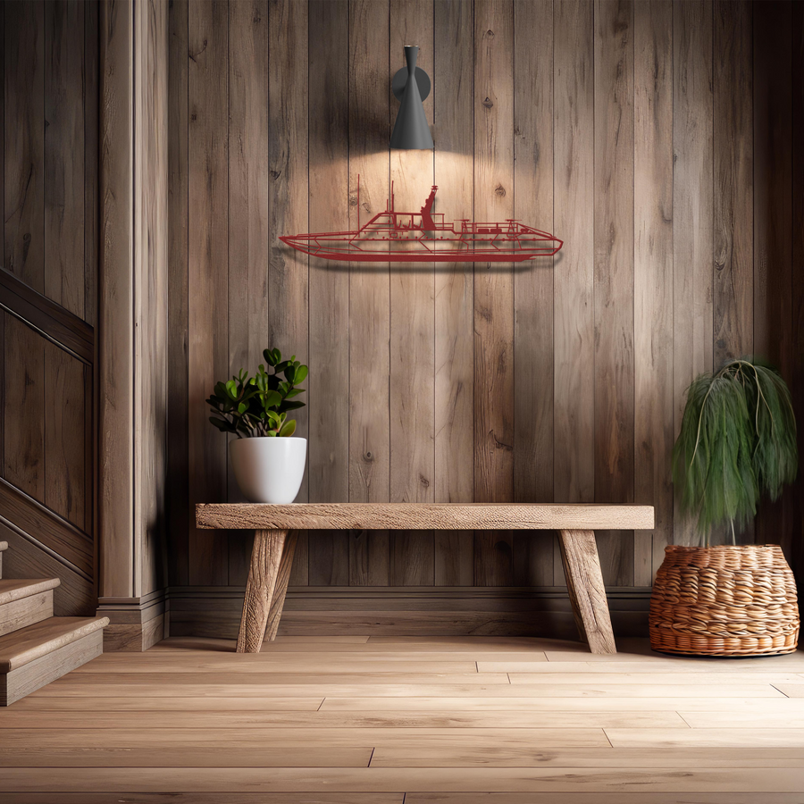 MK V - Die Cut Wall Art