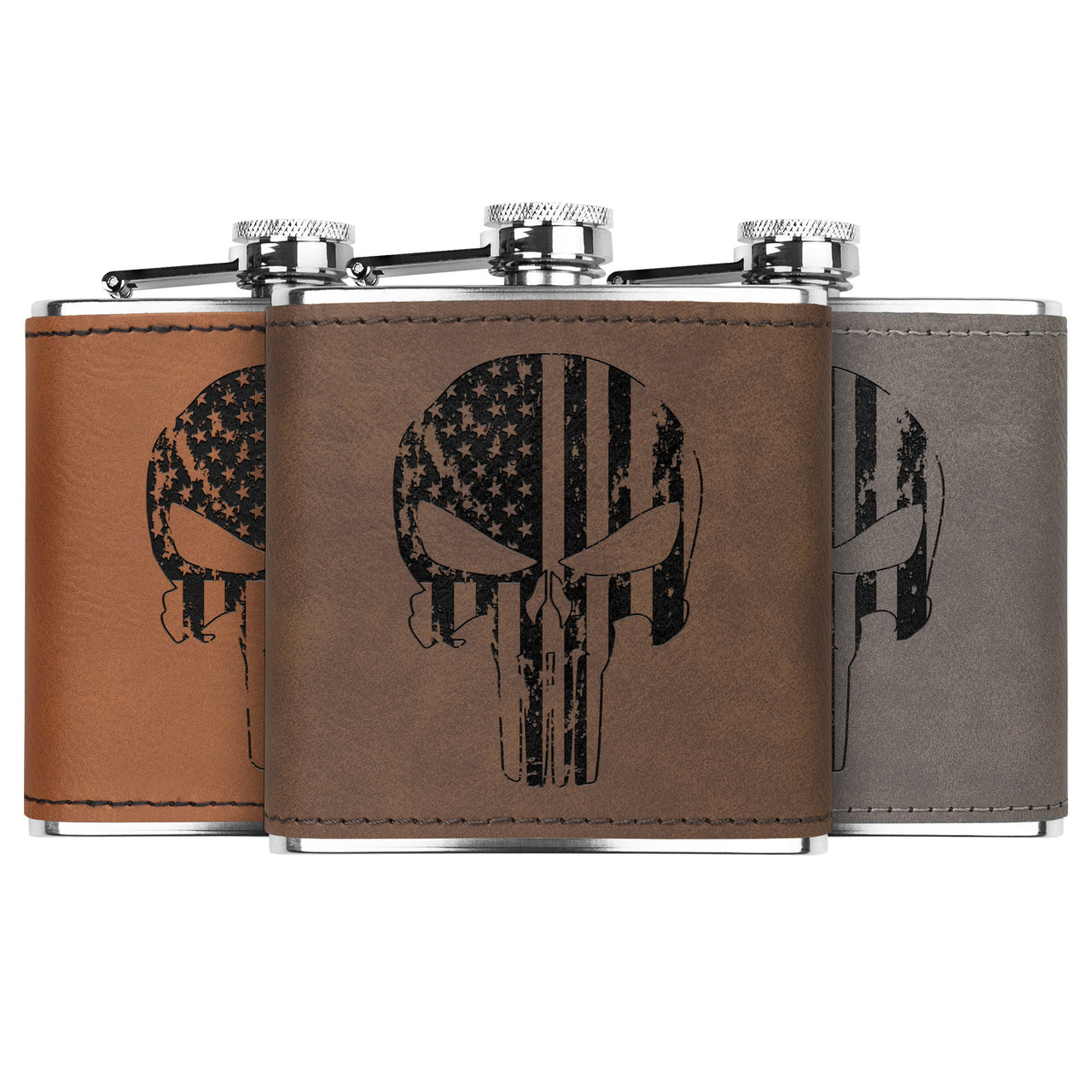 Punisher Flask 6oz