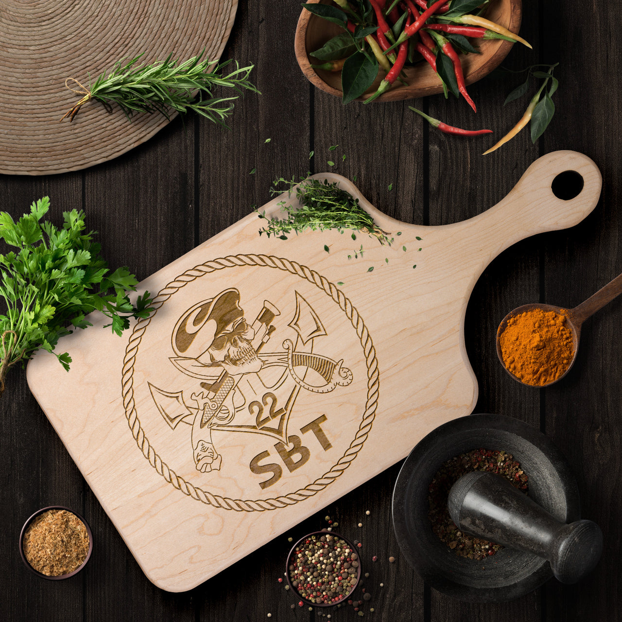 SBT 22 v2 Bamboo Cutting Board