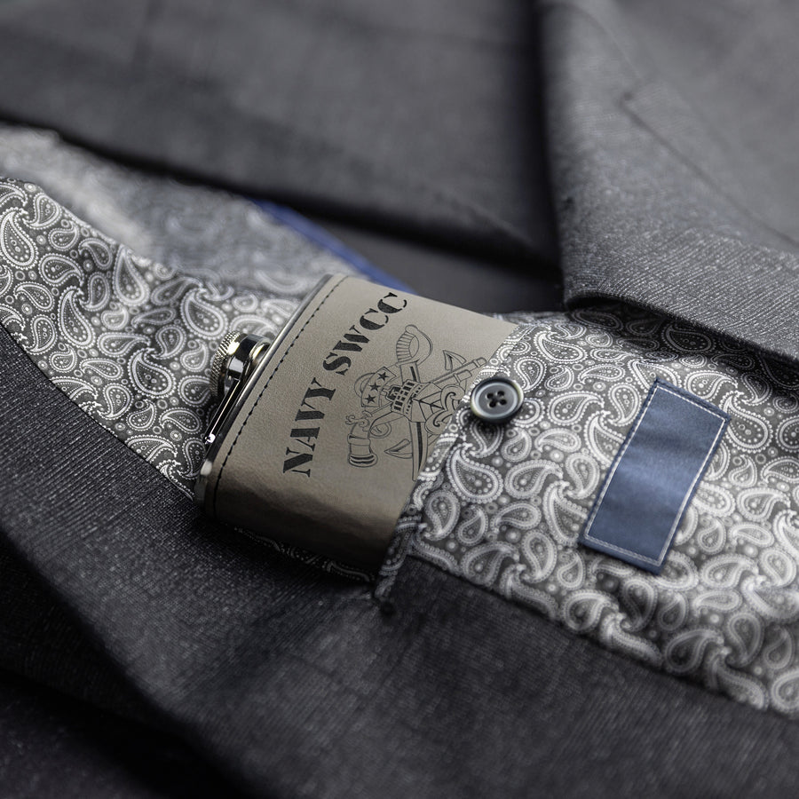 SWCC - On Time On Target Flask 6oz