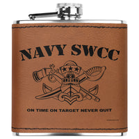 Thumbnail for SWCC - On Time On Target Flask 6oz