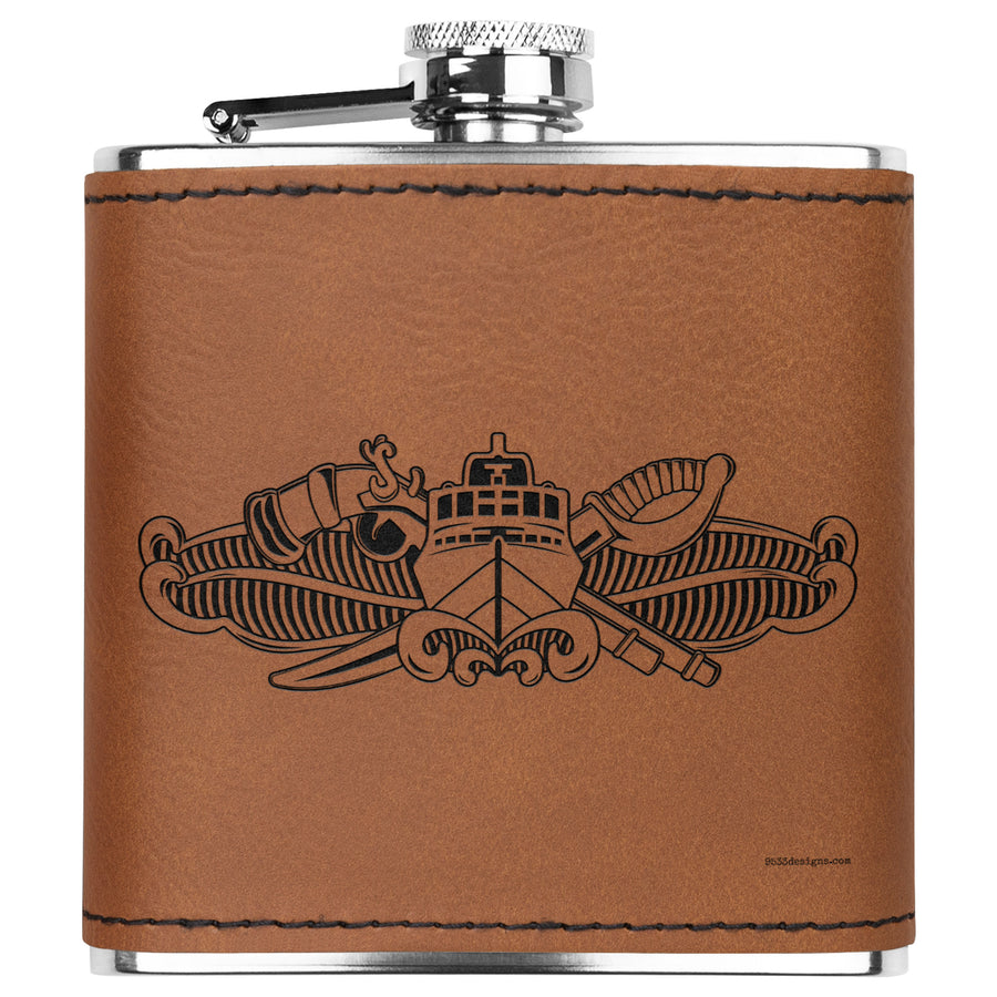 SWCC 5352 Pin Flask 6oz