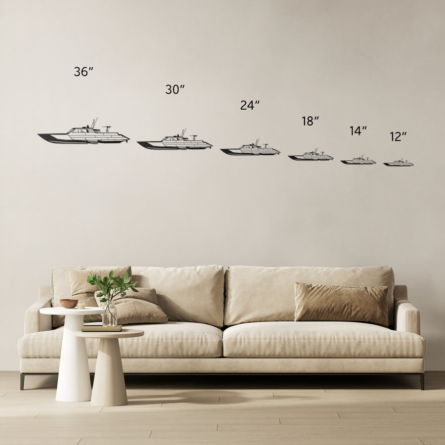Combatant Craft Medium: Die Cut Wall Art