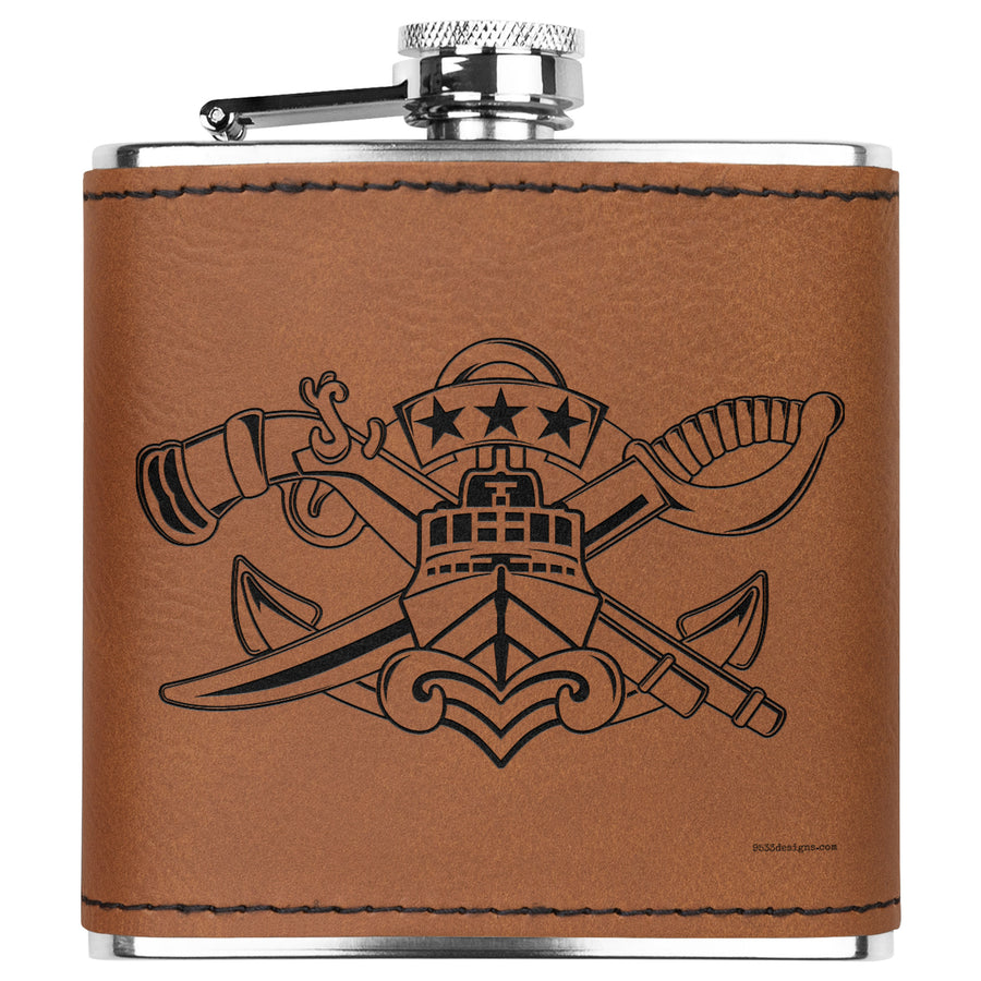 SWCC Master Pin Flask 6oz