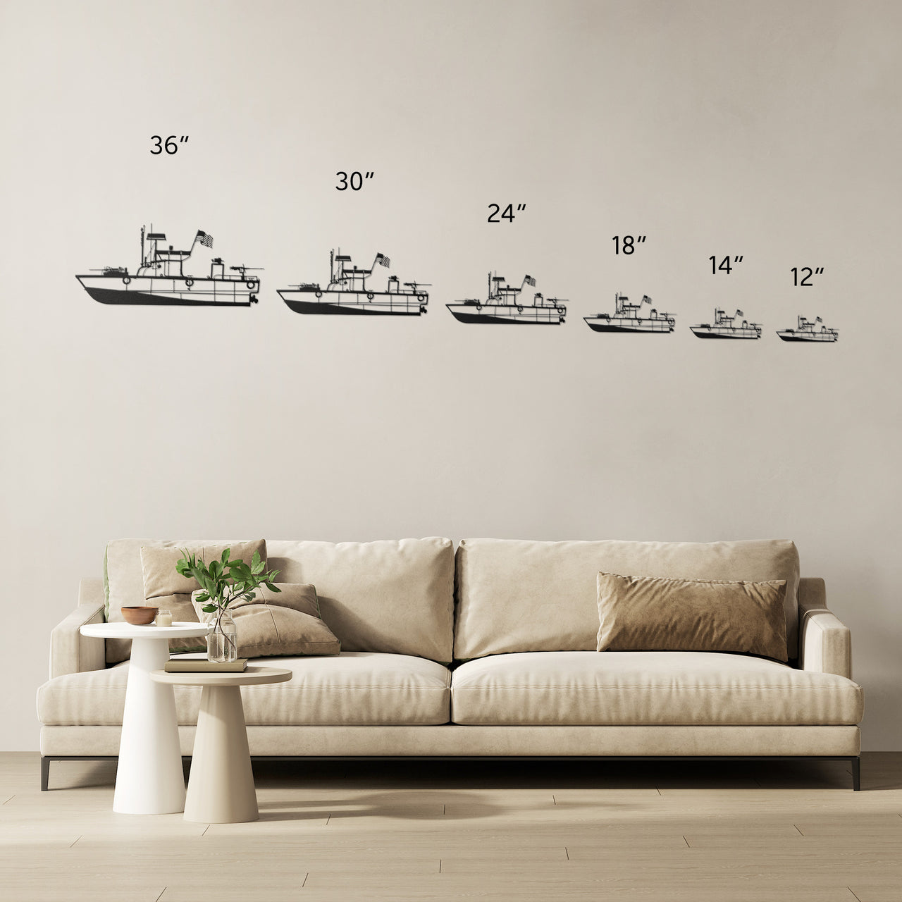 Patrol Boat River (PBR): Die Cut Wall Art