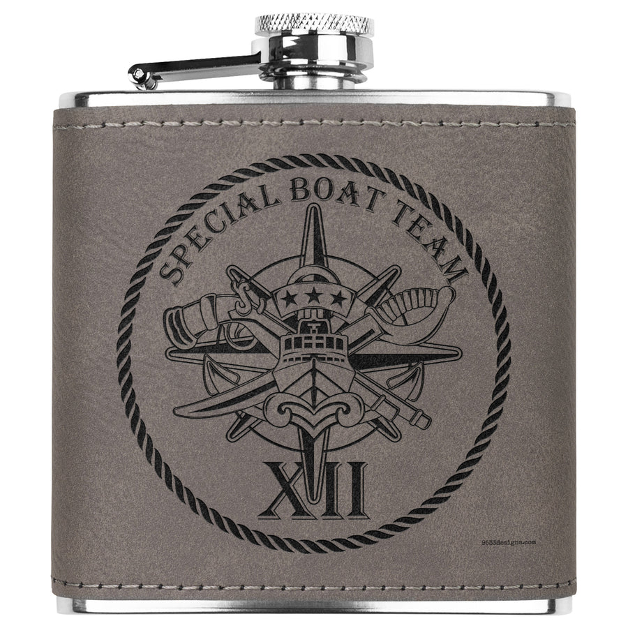 Special Boat Team 12 v2 (SBT 12) Flask 6oz