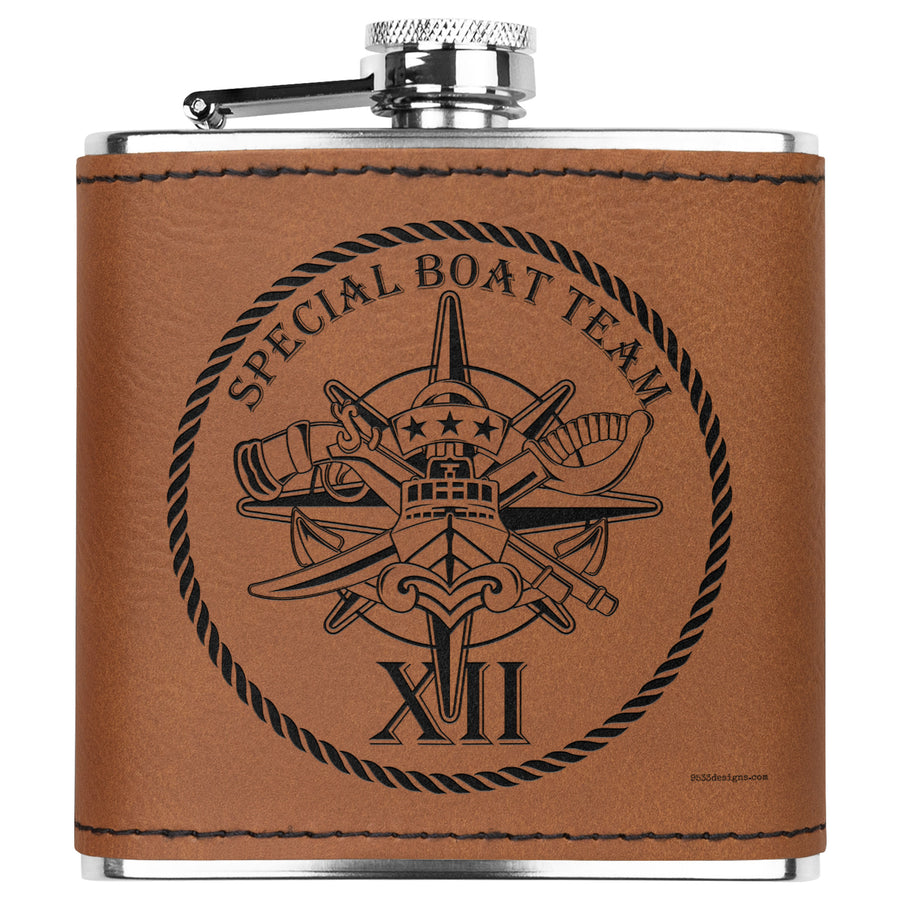 Special Boat Team 12 v2 (SBT 12) Flask 6oz