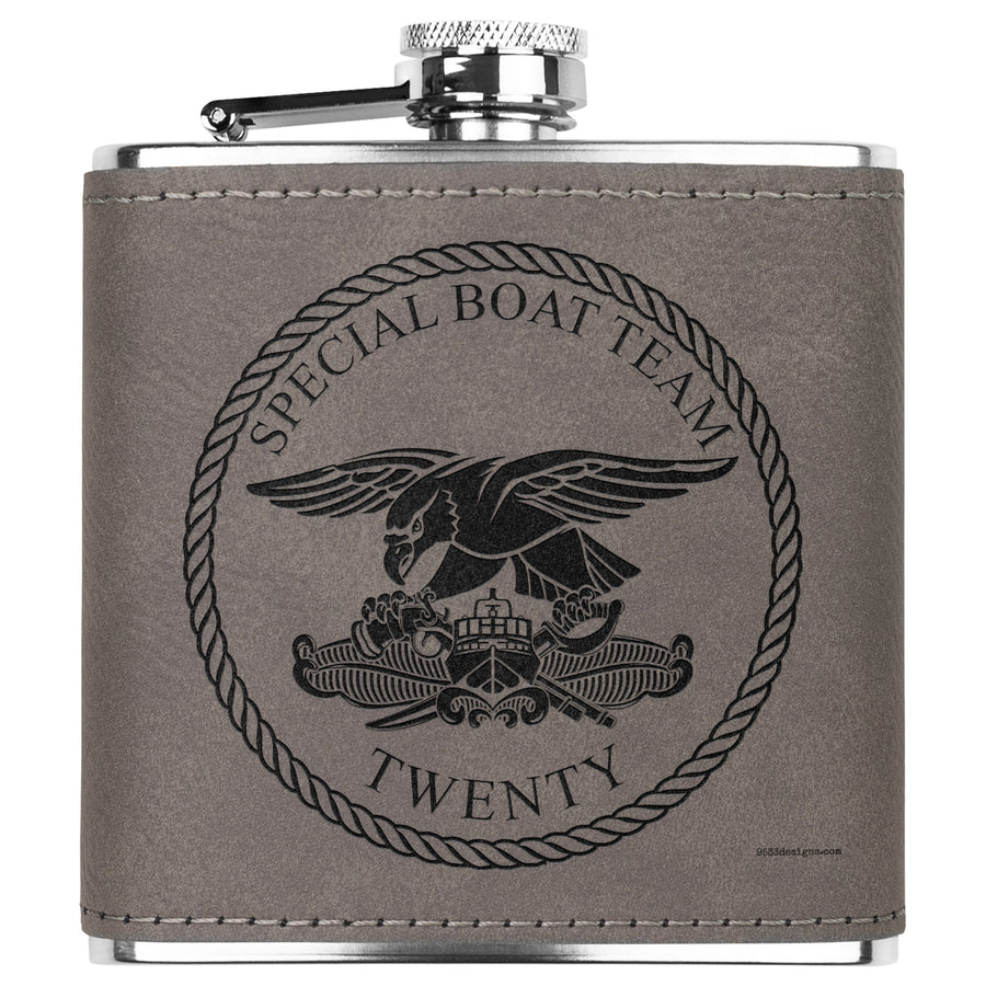 Special Boat Team 20 v1 (SBT 20) Flask 6oz