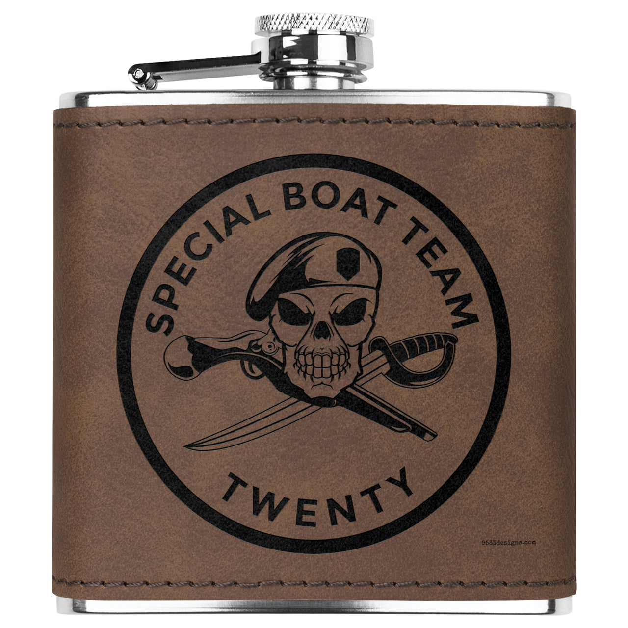 Special Boat Team 20 v2 (SBT 20) Flask 6oz