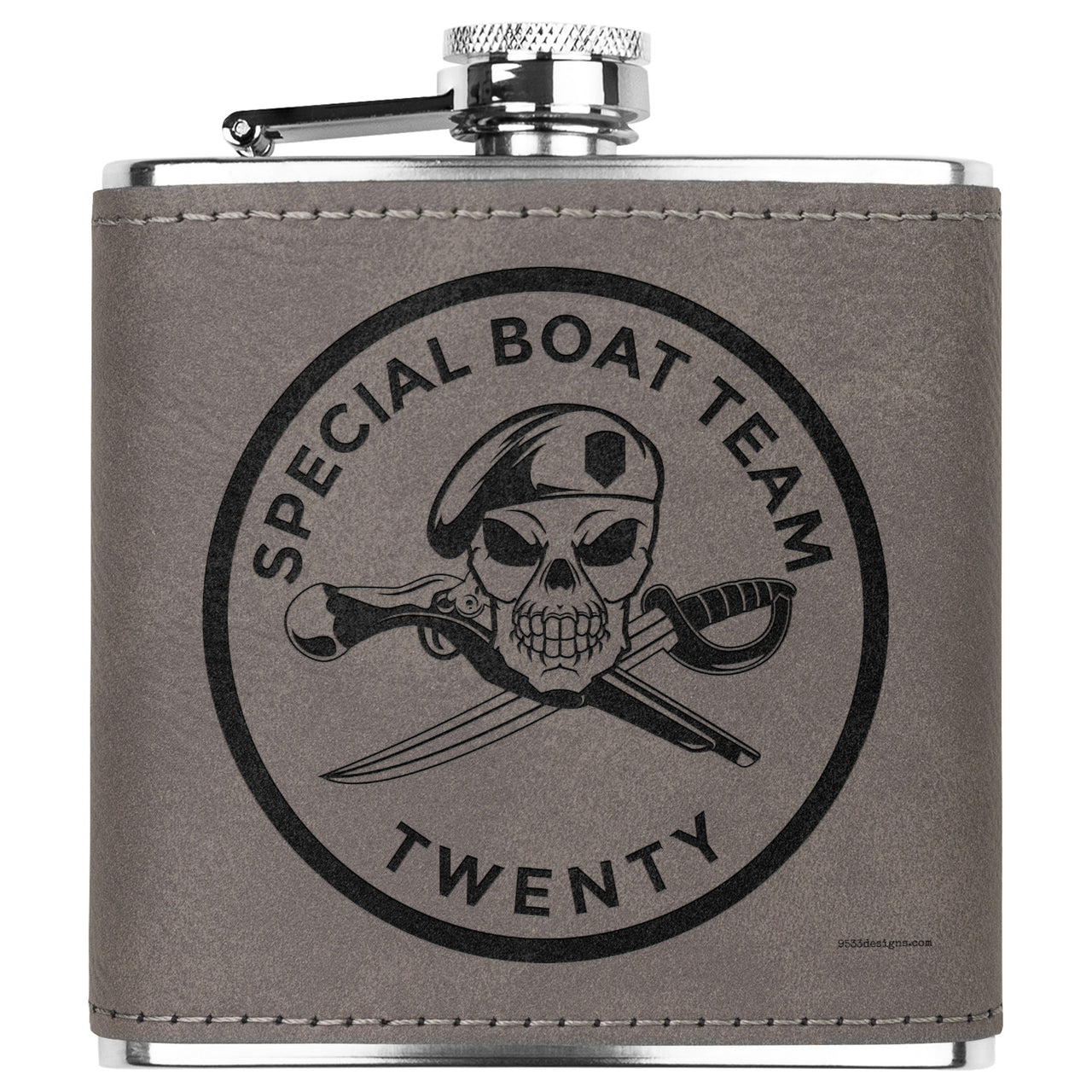 Special Boat Team 20 v2 (SBT 20) Flask 6oz
