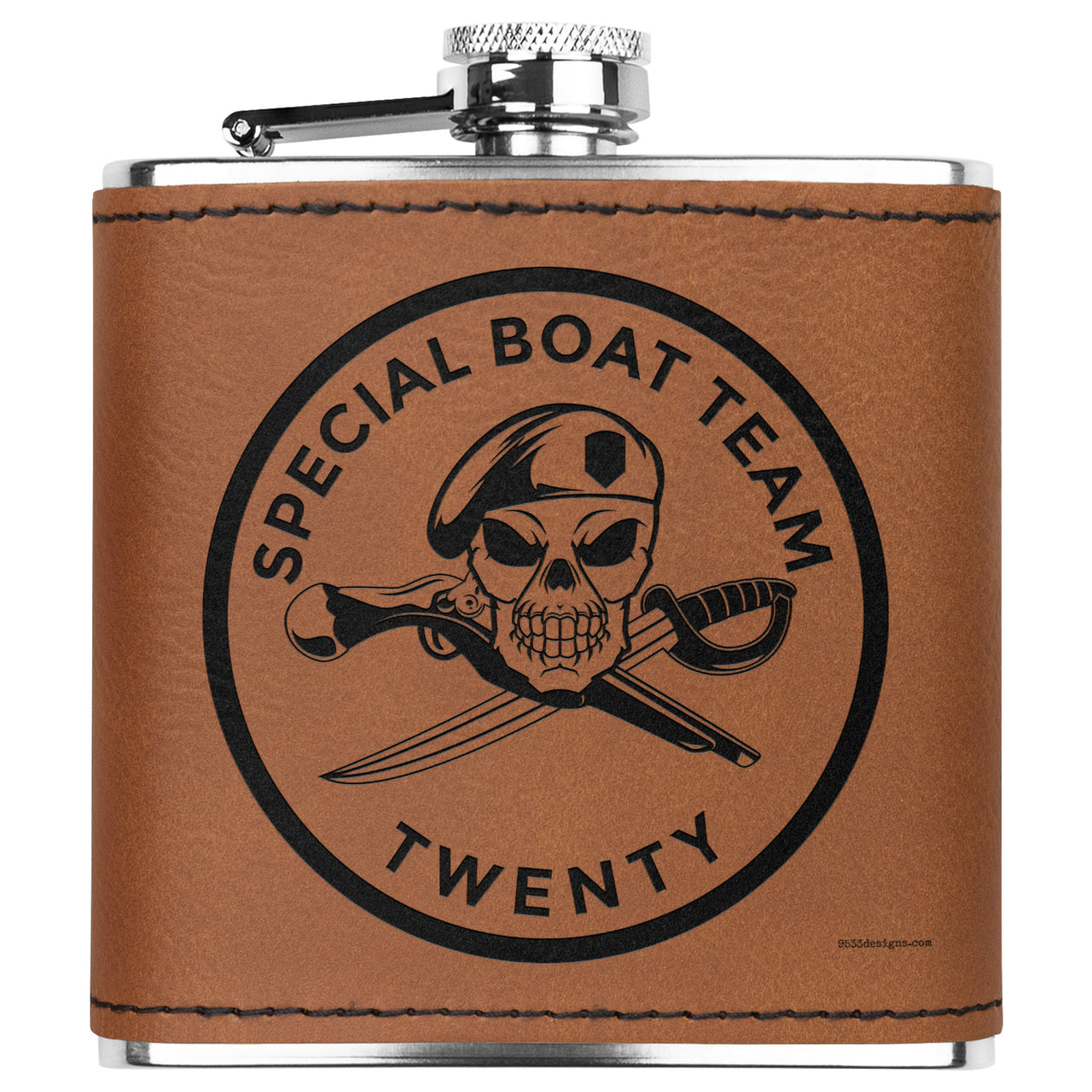 Special Boat Team 20 v2 (SBT 20) Flask 6oz