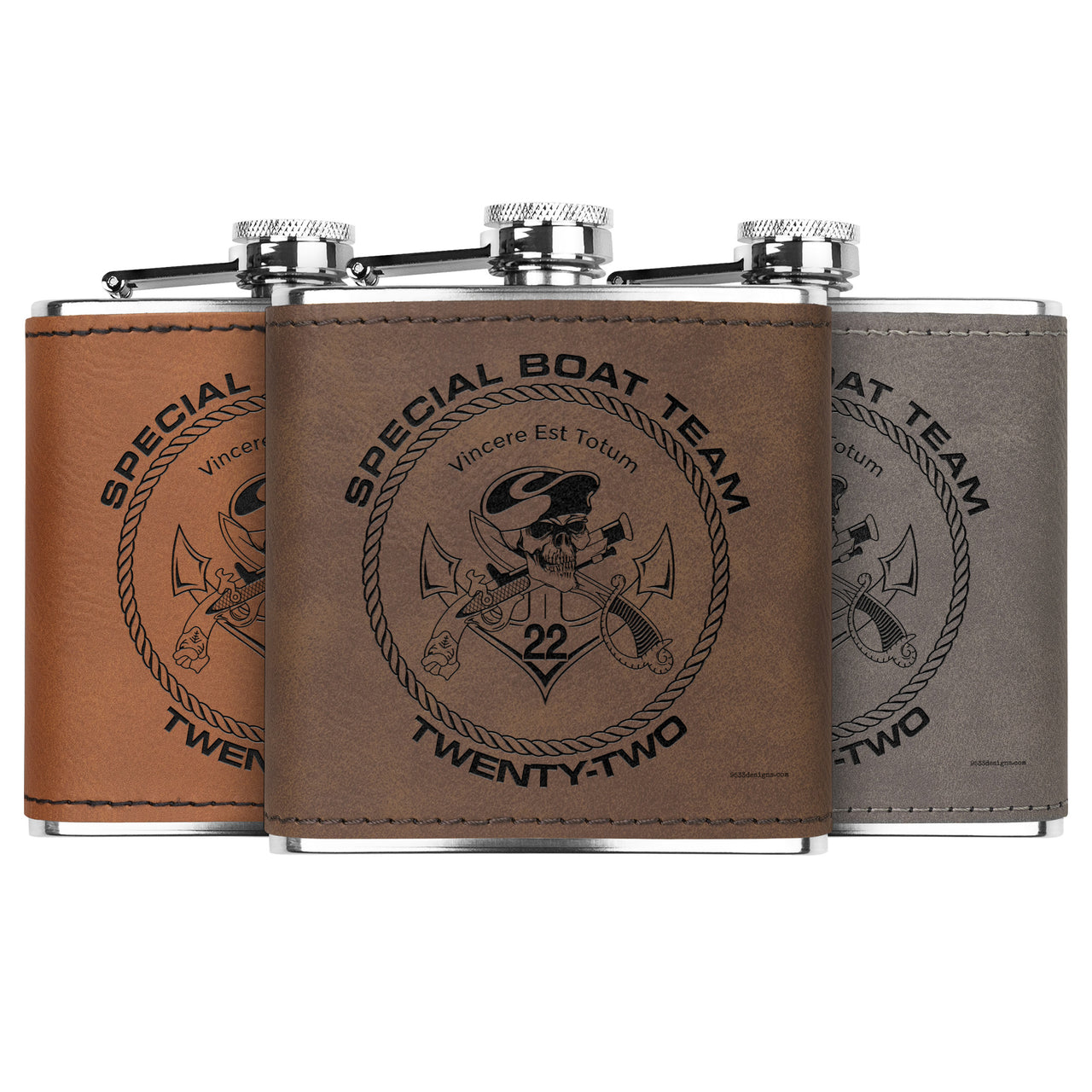 Special Boat Team 22 v1 (SBT 22) Flask 6oz