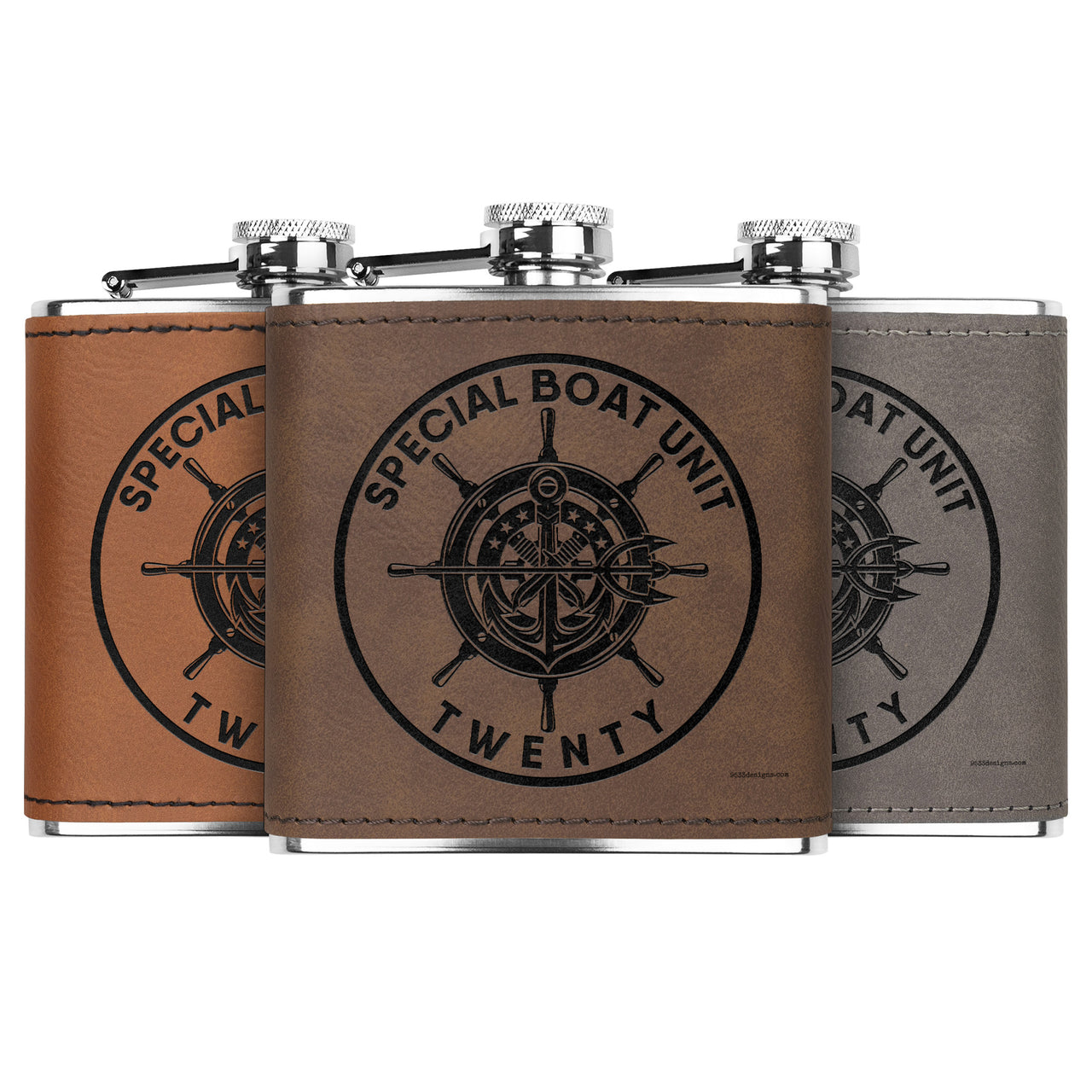 Special Boat Unit 20 (SBU 20) Flask 6oz