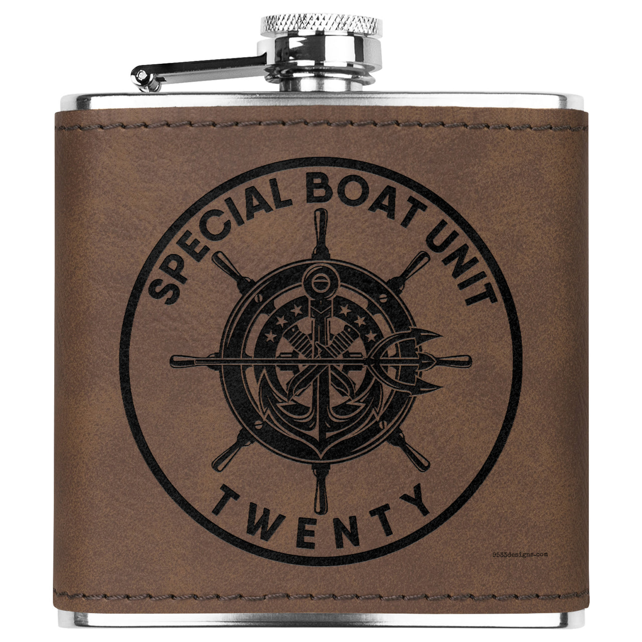 Special Boat Unit 20 (SBU 20) Flask 6oz