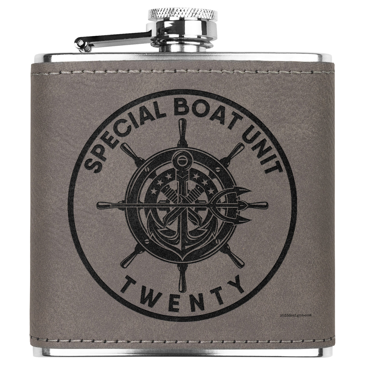 Special Boat Unit 20 (SBU 20) Flask 6oz
