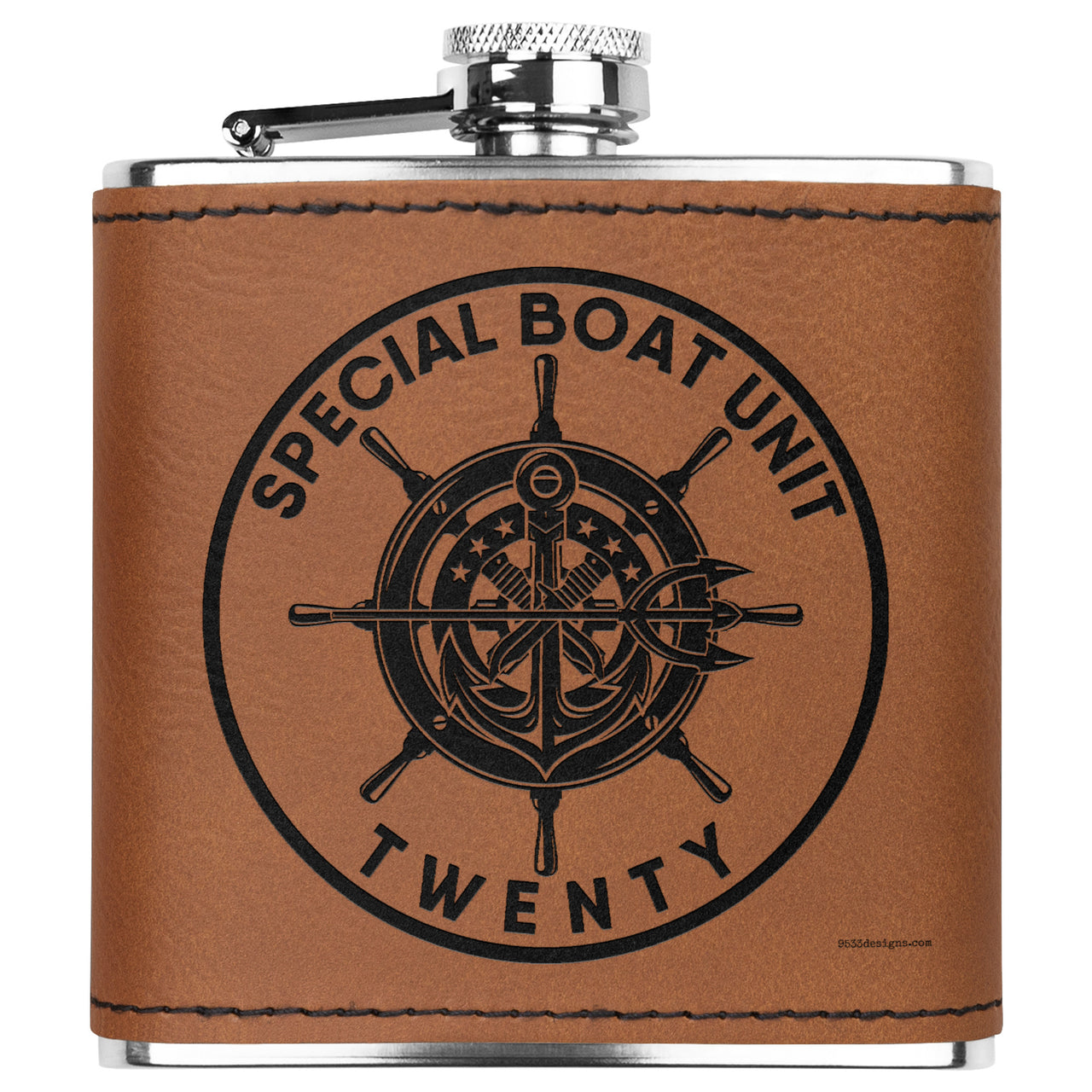 Special Boat Unit 20 (SBU 20) Flask 6oz