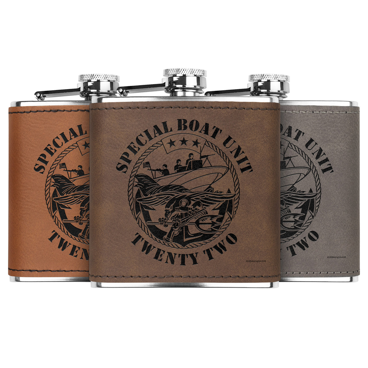 Special Boat Unit 22 v2 (SBU 22) Flask 6oz