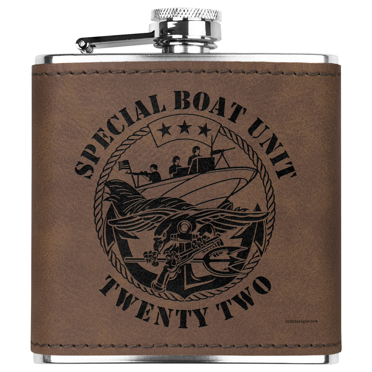 Special Boat Unit 22 v2 (SBU 22) Flask 6oz