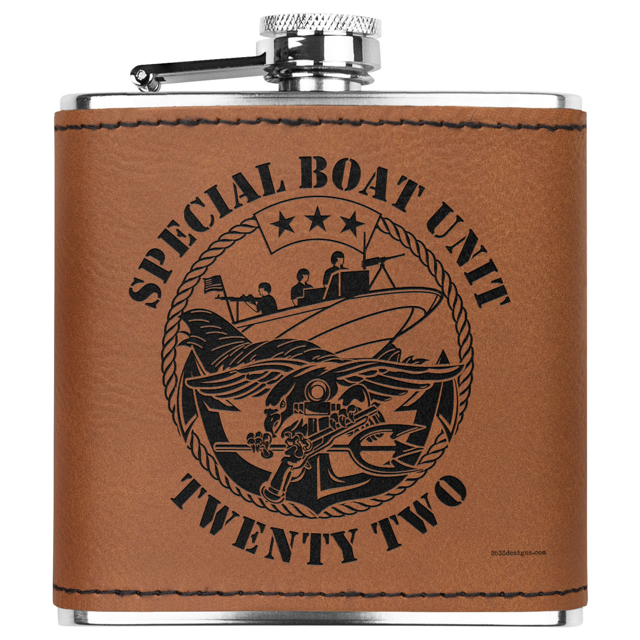 Special Boat Unit 22 v2 (SBU 22) Flask 6oz