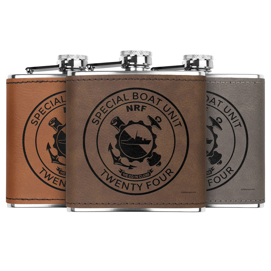 Special Boat Unit 24 (SBU 24) Flask 6oz