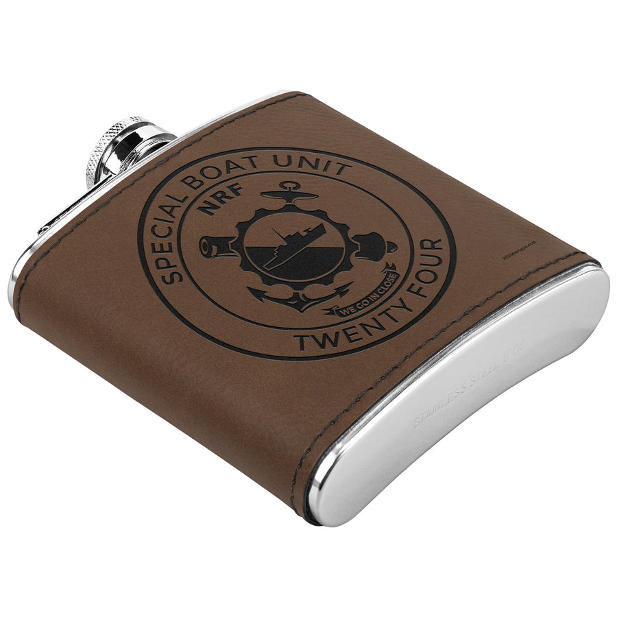 Special Boat Unit 24 (SBU 24) Flask 6oz