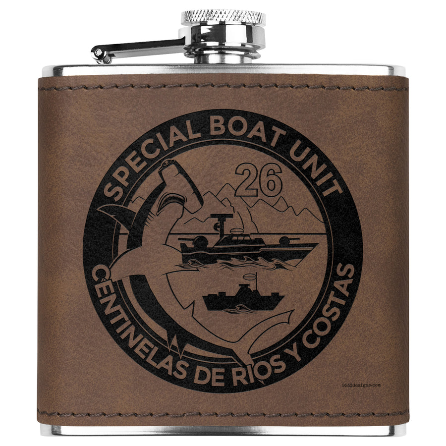 Special Boat Unit 26 (SBU 26) Flask 6oz