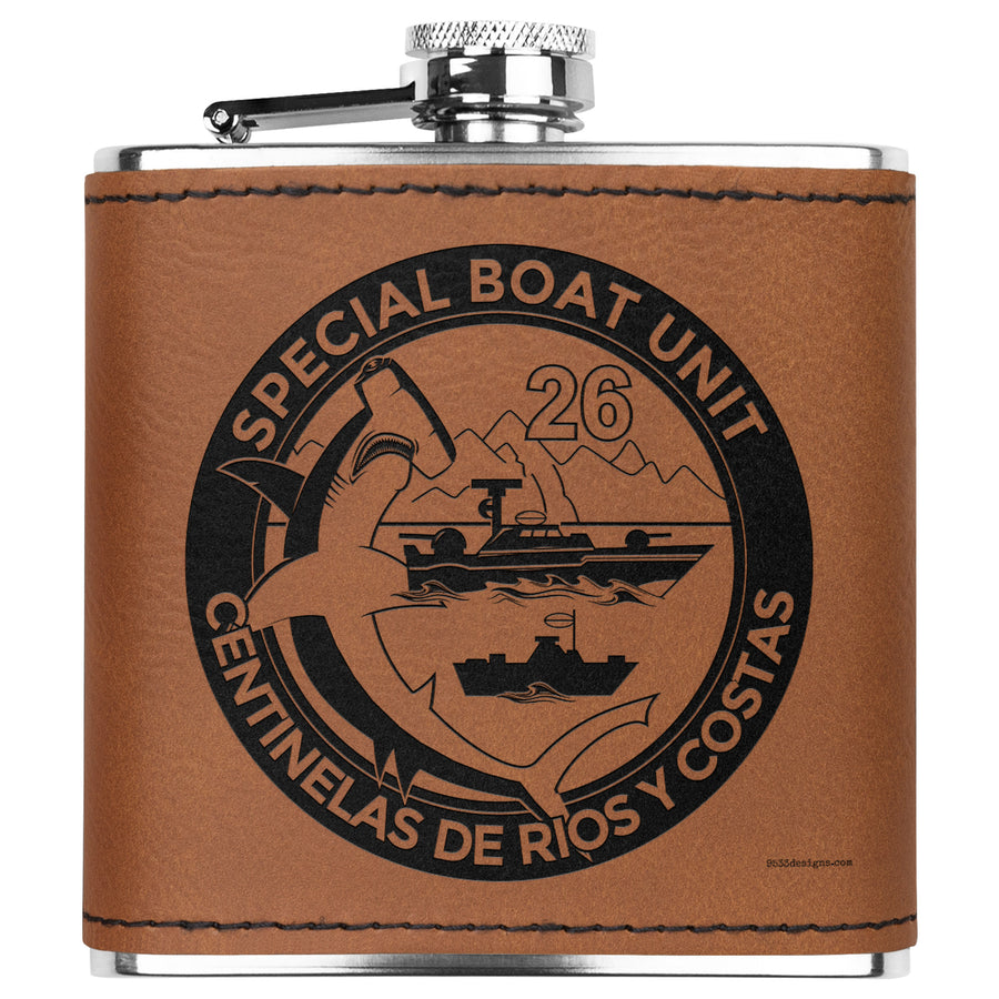 Special Boat Unit 26 (SBU 26) Flask 6oz