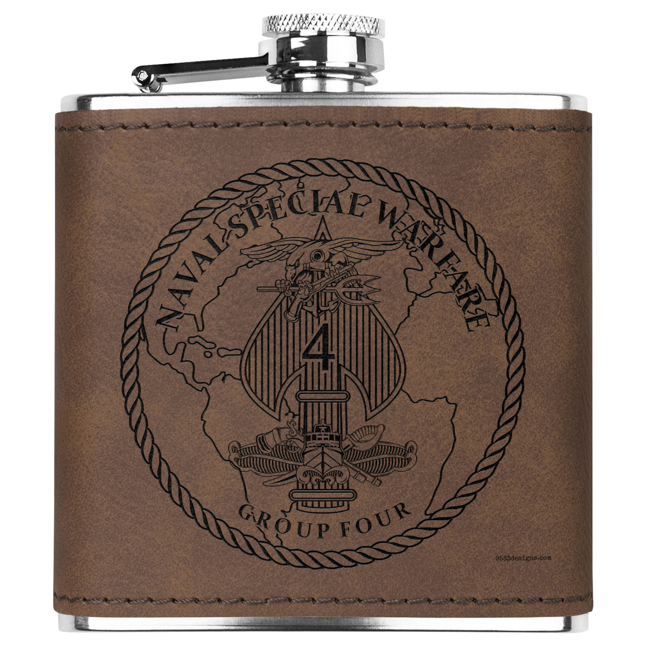 Special Warfare Group 4 Flask 6oz