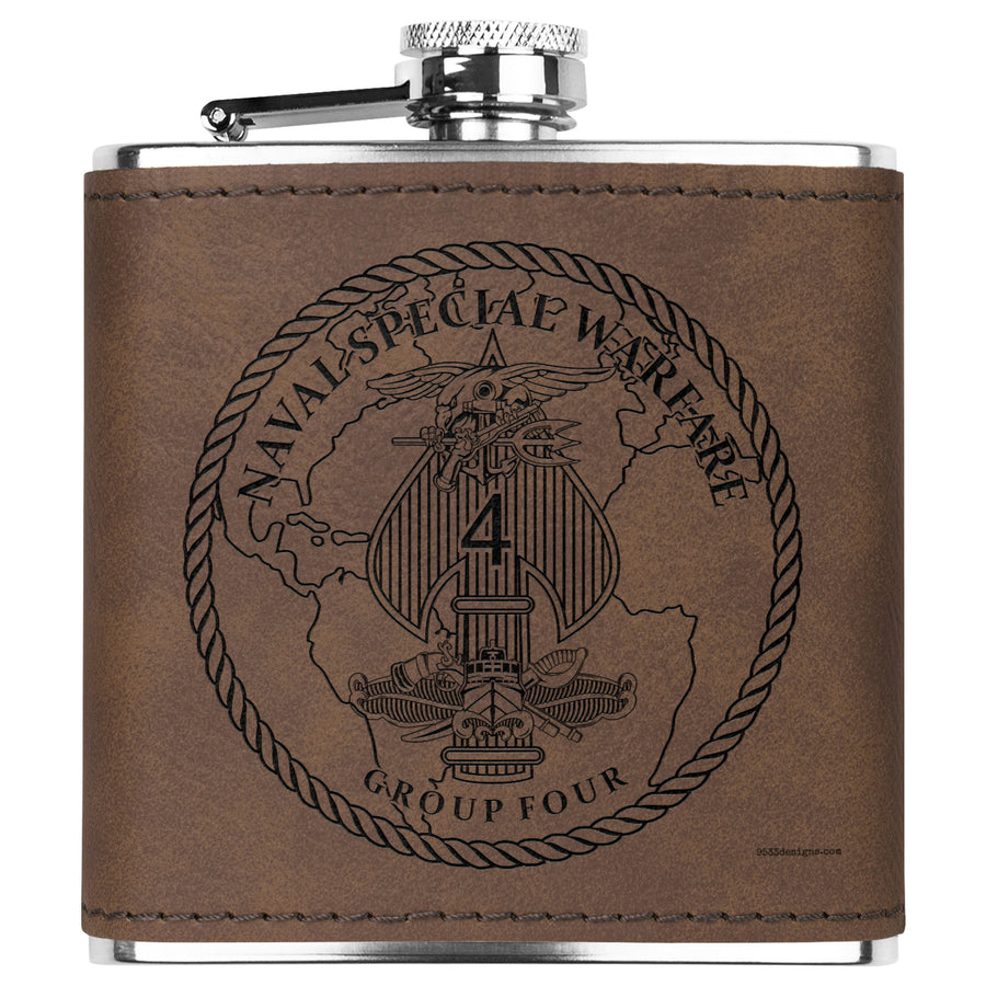 Special Warfare Group 4 Flask 6oz
