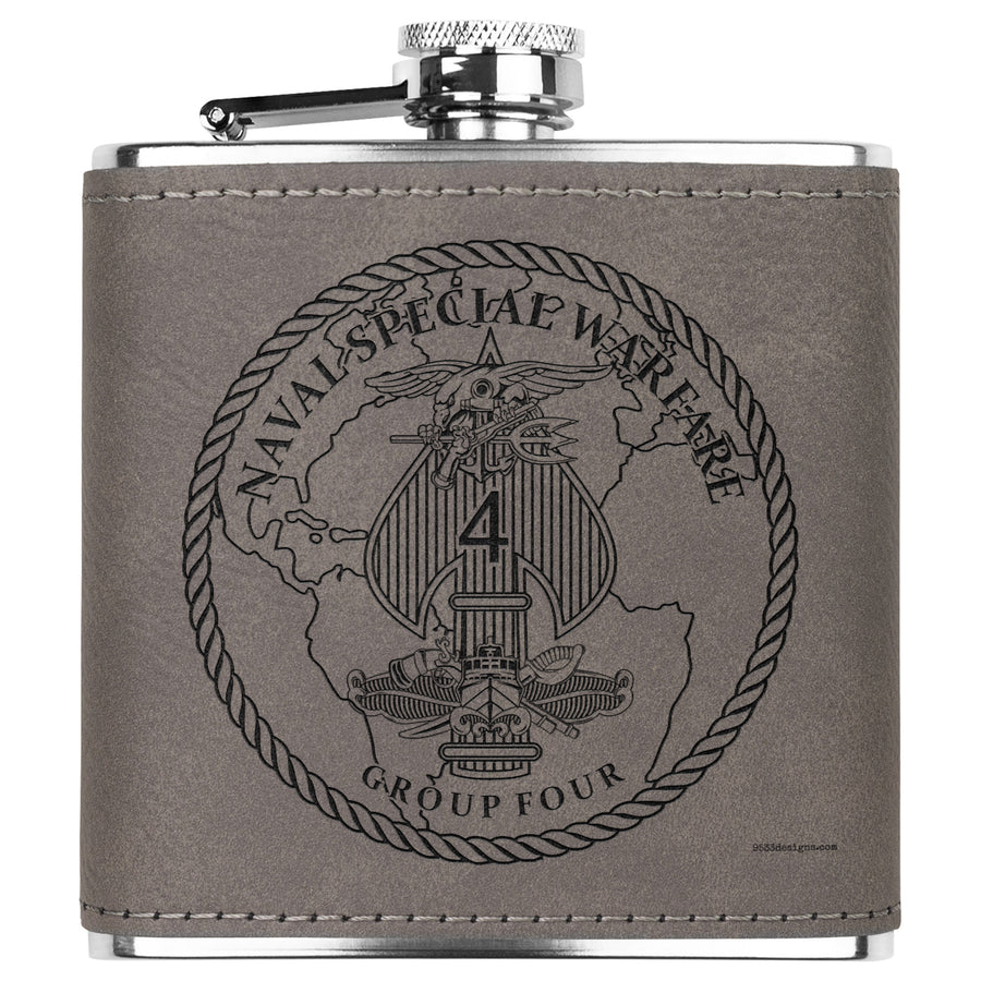 Special Warfare Group 4 Flask 6oz