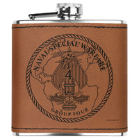 Thumbnail for Special Warfare Group 4 Flask 6oz