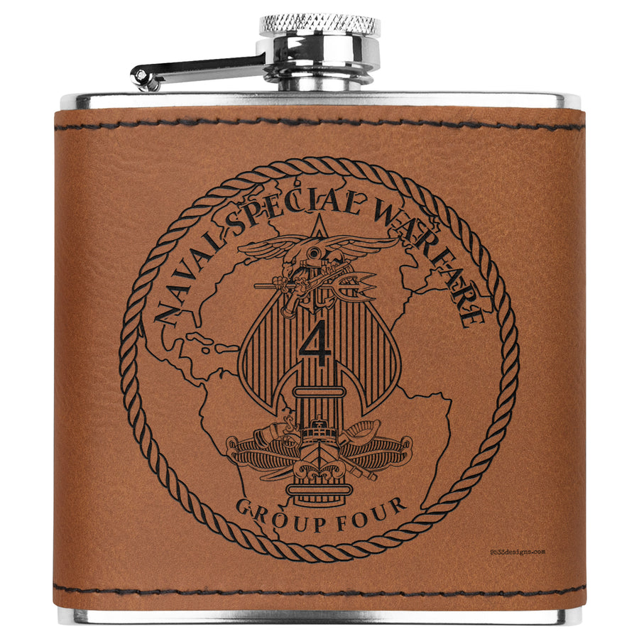 Special Warfare Group 4 Flask 6oz
