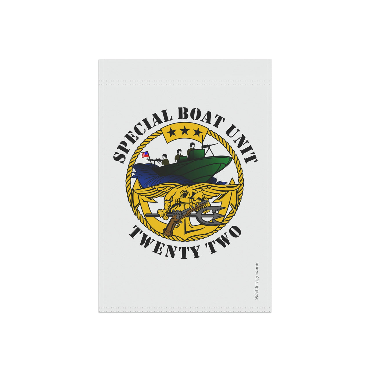 Garden Flag - SBU 22 v1 (White)