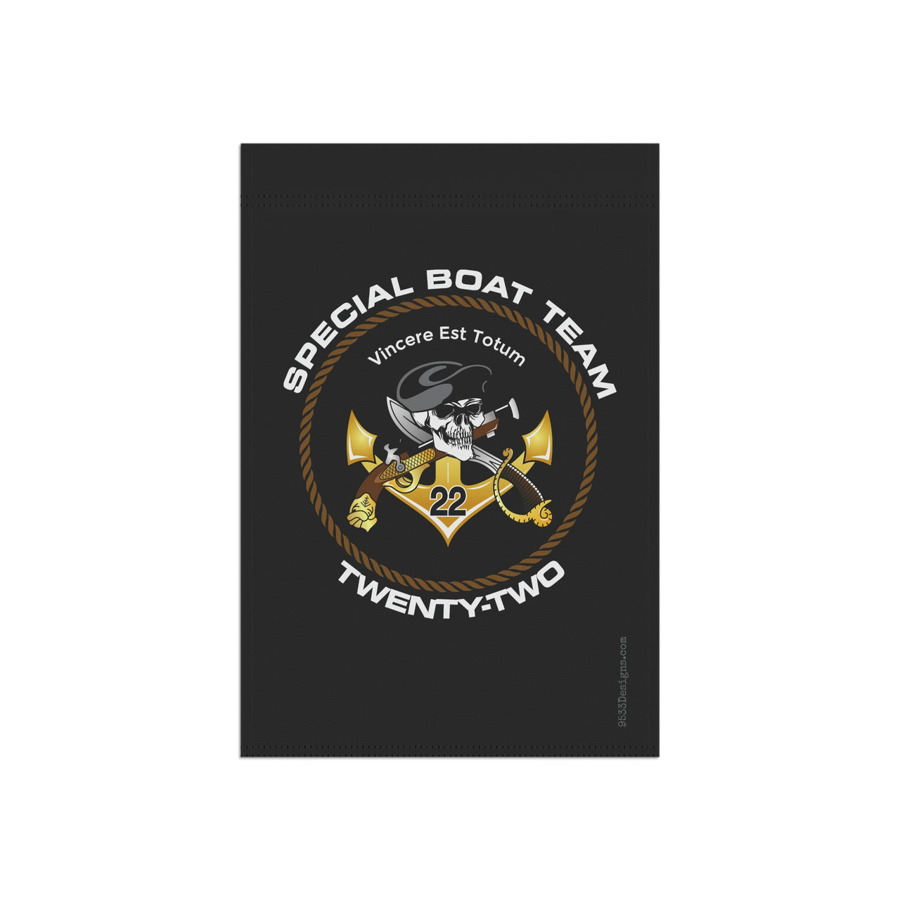 Garden Flag - SBT 22 v1 (Black)