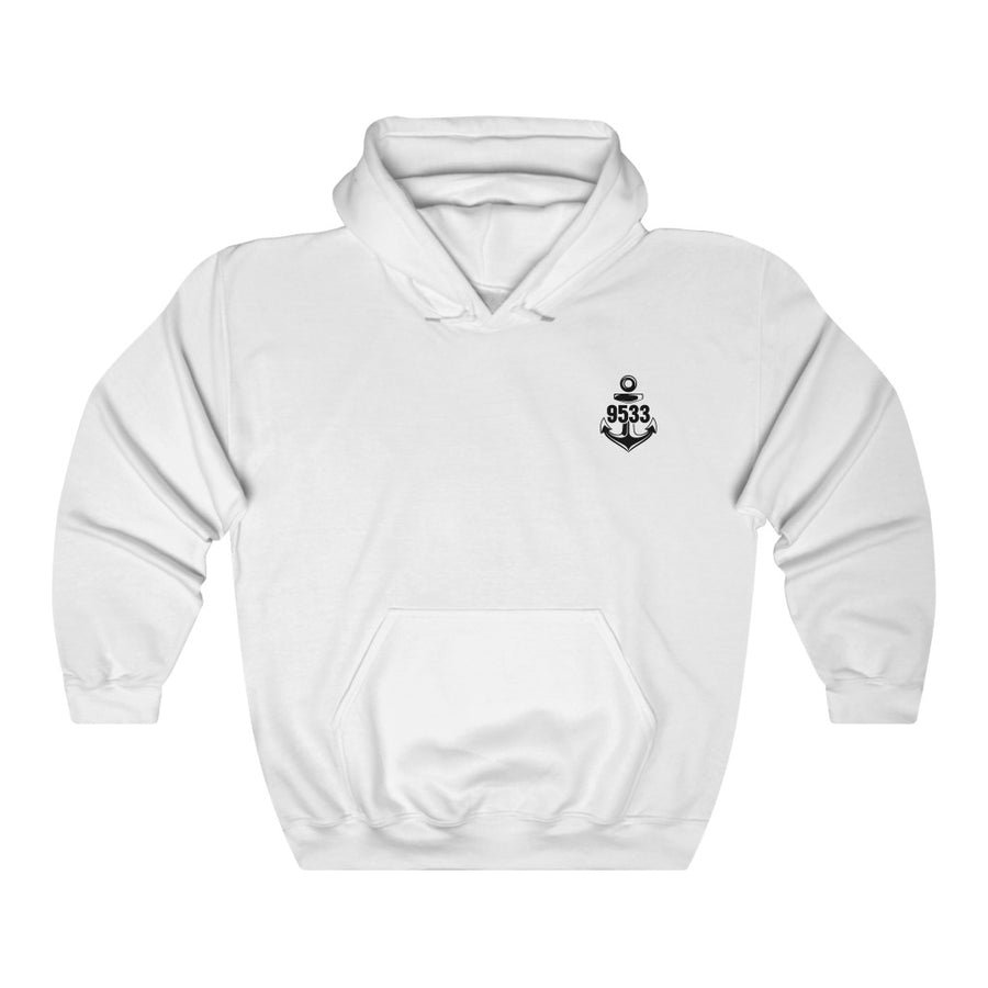 9533TC Hoodie (White-Green/Black)