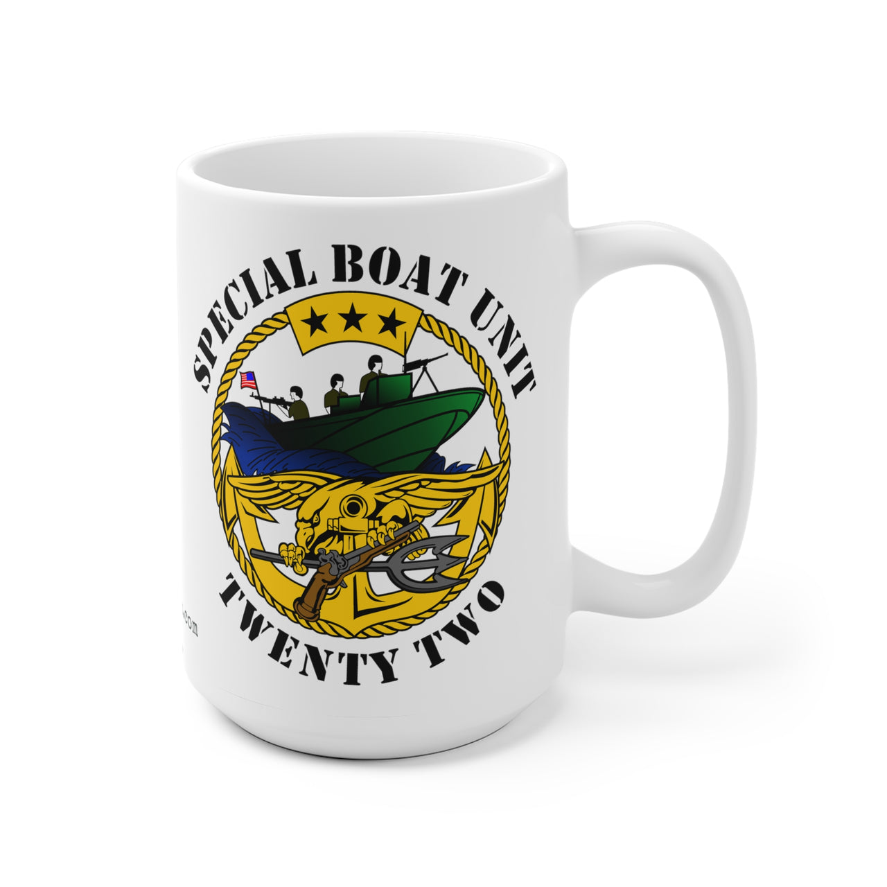 SBU 22 v1 White 15oz Mug (Color)