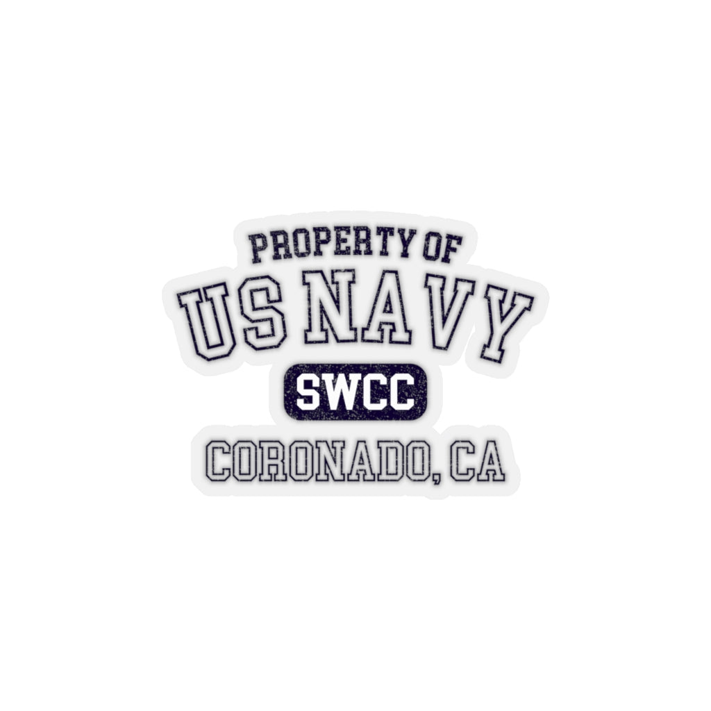 Property of US Navy SWCC Sticker