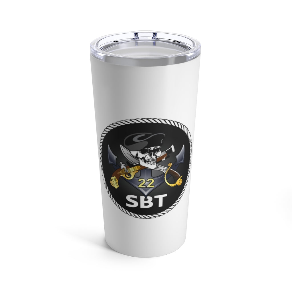 SBT 22 v2 White 20oz Travel Mug (Color)