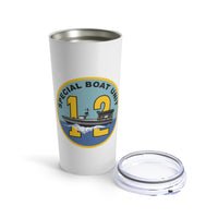 Thumbnail for SBU 12 v3 White 20oz Travel Mug (Color)