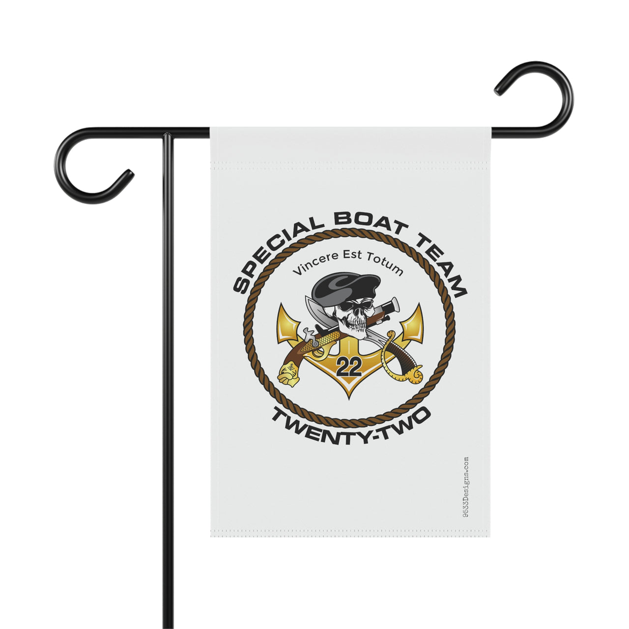 Garden Flag - SBT 22 v1 (White)