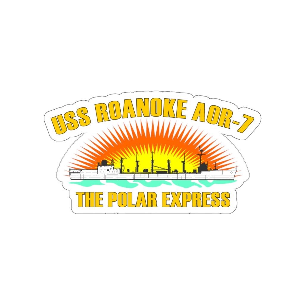 Roanoke "Polar Express" Sticker