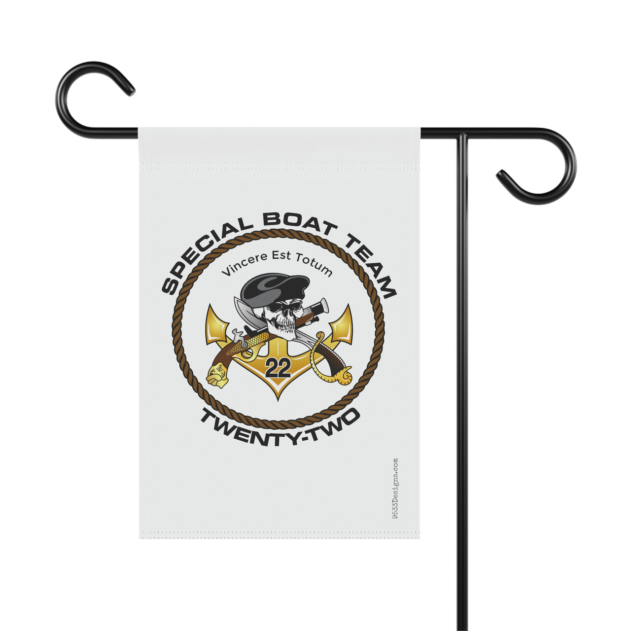 Garden Flag - SBT 22 v1 (White)