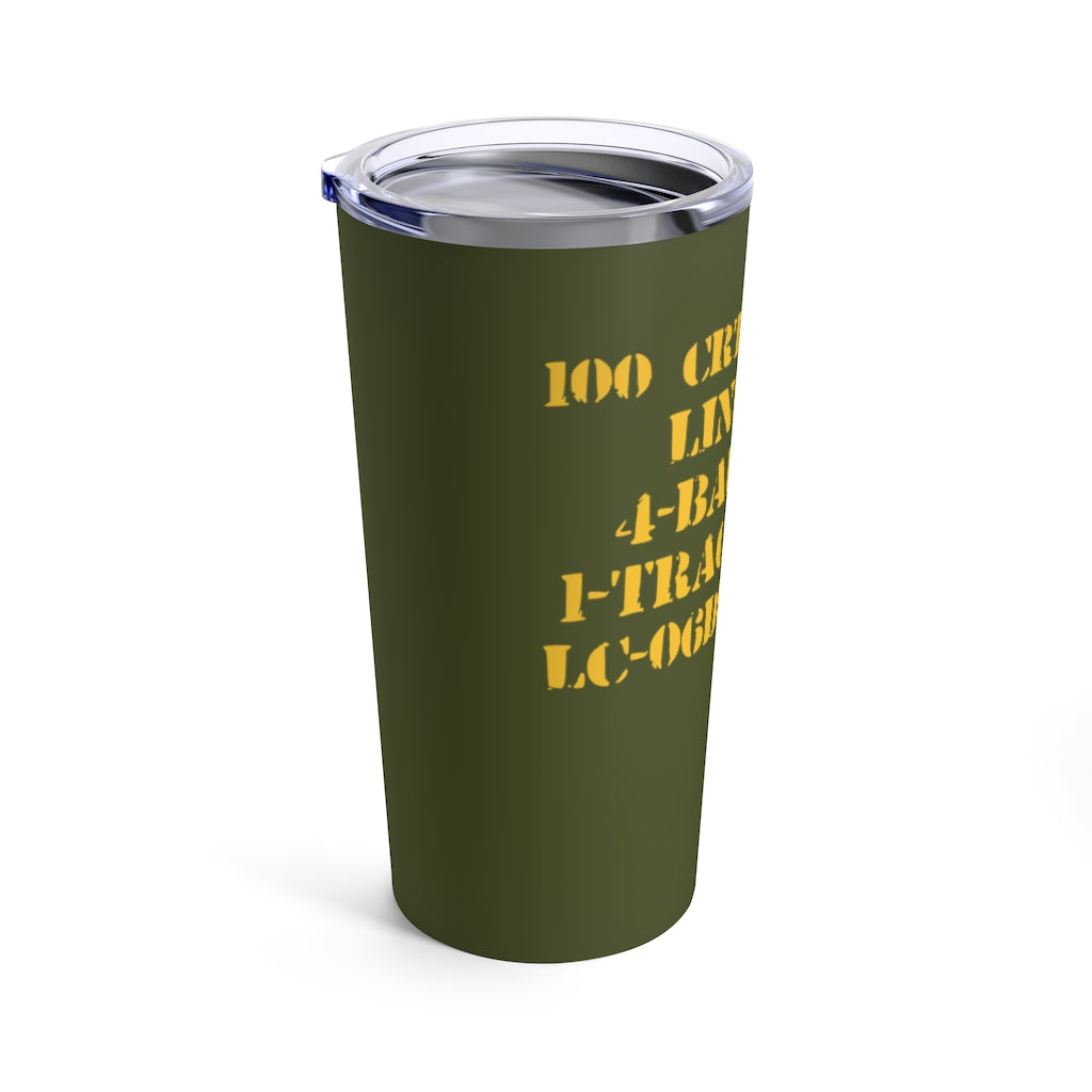 .50 Cal Ammo Can 20oz Travel Mug