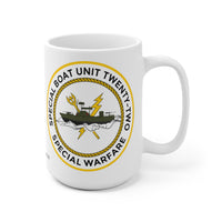 Thumbnail for SBU 22 v2 White 15oz Mug (Color)